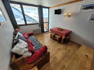 Superbe studio étage élevé Ski aux pieds Vue pistes - FR-1-181-2858 - 2