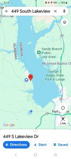 COUPLES GETTAWAY! LAKE Eufaula private Cottage! BEAUTIFUL VIEWS! Couples, Honeymoon, Family of 3,BOAT PARKING - 4