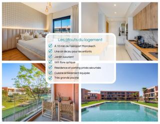 Amal Cozy - Modern Design, 4 Pools & HD Wifi - Marraquexe - 7