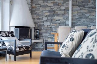 Cozy apartment for six persons with sauna and fireplace - 0