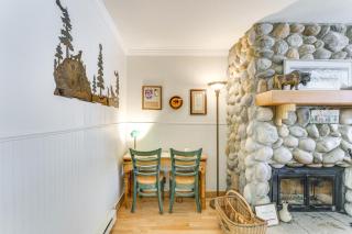 Main Street Red River Condo with Fireplace and Views! - 2