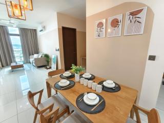 GreenHaven High Level 1BR 6pax, PetFriendly I Unblock Pool View, Netflix & Coway I Permas CIQ - 5