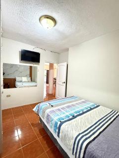 Almar departamento completo con balcon 2 habitaciones AC - WIFI Starlink - 2 baños completos con AGUA CALIENTE - 3