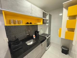 Apartamento quarto e sala Edifício Time - 1105 - 7