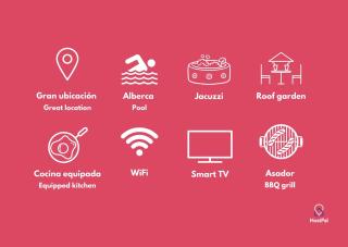 Private Pool & Jacuzzi Family House, Teques - 4