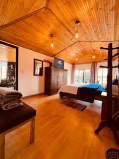 Cabaña Valle De La Laguna, jacuzzi y vista al Lago - 4