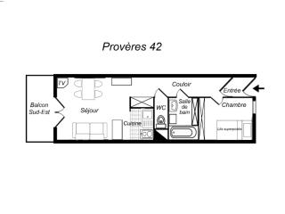 Charmant 2 Pièces au Pied des Pistes à Méribel - FR-1-182-274 - 5