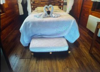 Roulotte à la campagne avec son spa à Cabariot - 9