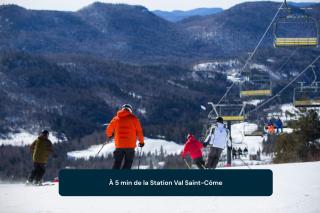 Paradis & SPA Private Hot Tub, Skiing at Val St-Côme - 5