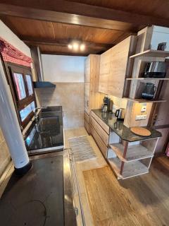 urige Hochgamshütte auf 1800m Nähe Skilift mit Sauna, Kamin & Panoramablick - 1