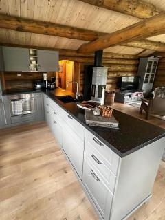 Modern Hand-Crafted Log Cabin - 5