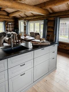 Modern Hand-Crafted Log Cabin - 4