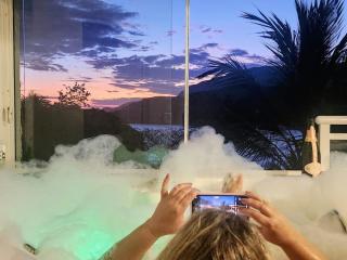 Refúgio de sonho - piscina de borda infinita e hidromassagem com vista - 9