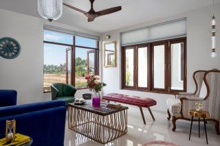 Premium 4BHK Villa with Private Pool & Balcony - Scenic Greenfield Views in Saligao Escape - 4