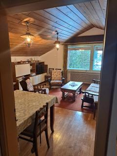 Luminoso e centralissimo attico, splendida vista panoramica sulle Dolomiti e sulle piste olimpiche - 2