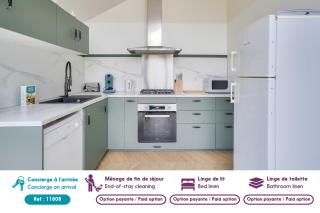 Maison pour 6 au calme - A moins de 2km de la plage - 7