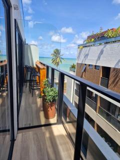 Setai 408 Frente Mar de Cabo Branco varanda com Vista Mar - 8