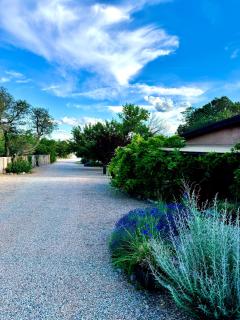 Historic Adobe 1 acre compound ultimate Santa Fe immersion Classic & Dreamy - 9