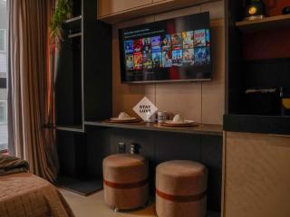 Studio completo no GET ONE à 100m da praia - 9