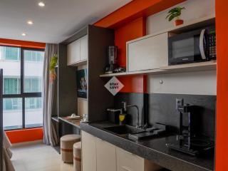 Studio completo no GET ONE à 100m da praia - 3