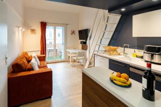 Duplex pour famille 4 Personnes, Plage 100m, TV 4K - 8