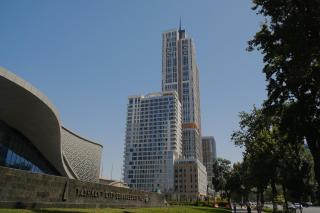 Nest One 215 Элитные апартаменты вид на город - 9