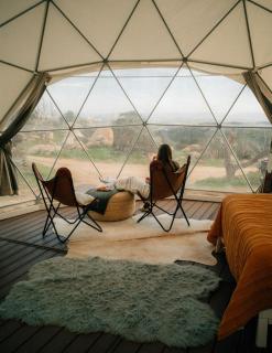 A Cozy Fireside Glamping Escape with Ridge Views - 6