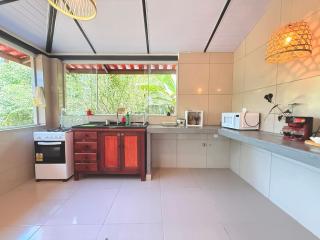 Chalé Pequi, Romântico e espaçoso, com ar cond conforto e aconchego - 3