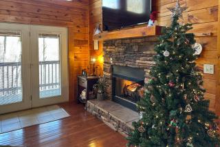 Hot Tub and Pool Table Secluded Seiverville Cabin - 4