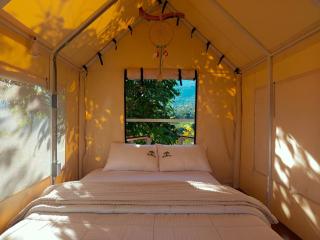 Cabaña tipi sapo con vista a la montaña - 4