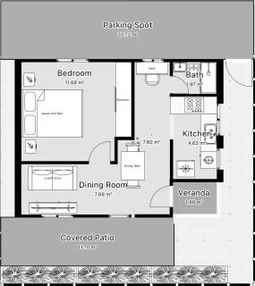 One-bedroom Granny Flat In Arncliffe Near Airport - 1
