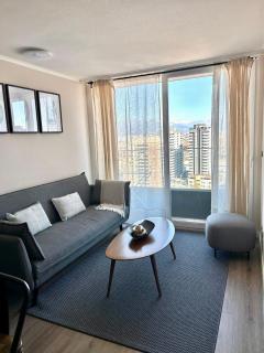 Apartamento en Ñuñoa con vista despejada a la cordillera - 9