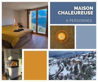 Très belle maison spacieuse et lumineuse, vue sur la station de Risoul et de Vars - 2