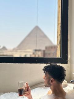 senefru pyramids view - 2