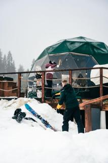 Góralski Harem Osada Glamp & Glass z Jacuzzi i Balią - 3