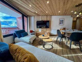 Appartement lumineux Val Thorens - 6 pers, calme, parking - FR-1-637-81 - 0