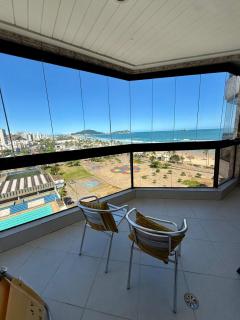 Amplo AP frente ao MAR com 3 quartos, varanda com frente para a praia, lazer completo e serviço de praia! - 3