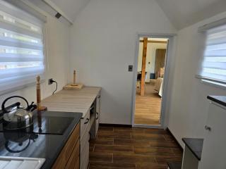 HOM I Cabaña La Ensenada vista parcial al Volcán - 1