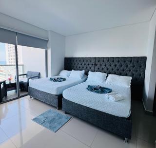 Vista Preciosa desde el piso 23 Apartamento frente al mar - 8