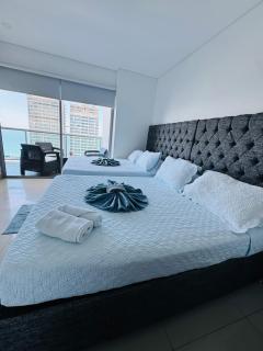 Vista Preciosa desde el piso 23 Apartamento frente al mar - 9