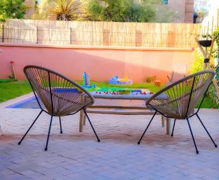 Villa Familiale, Piscine et jardin privés, Marrakech - Marrakech - 5