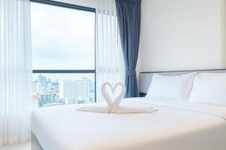 芭提雅The Base公寓预定 市中心 高层海景家庭套房 紧邻海滩步行街A-16F - 4