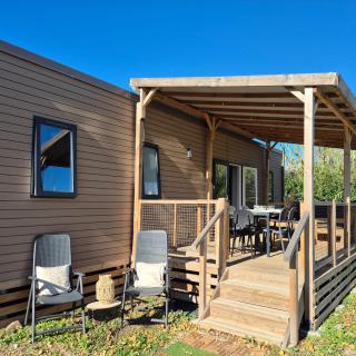 L'Eden Mobil Home 6 Personnes - Plage à 200m - Parc Aquatique - Camping 5 étoiles Les Dunes - 0