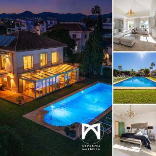 VACATION MARBELLA I Villa Bosquecito, Giant Private Heated Pool, 4min to the Beach, 6 BR, Spacious Villa - 0