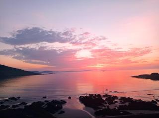 Vila Mariña. Casa marinera con terraza sobre el mar en Caión - 7