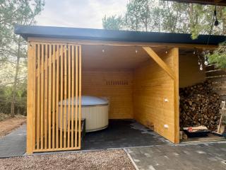 KASZUBY Oliwkowy domek Niesiołowice na Kaszubach Balia z Jacuzzi Jeziora lasy - 7