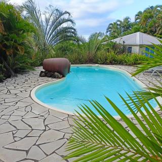 Villa Fleurs d'Air en côte sous le vent - 0