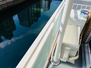 201 Dotonbori River5 min walk to Dotonbori Kuromon Market Shinsaibashi, Namba business district washing machine on balcony 1F free dryer microwave - 2