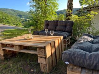 Panorama Lodge I beheizter Whirlpool & Feuerschale - 1