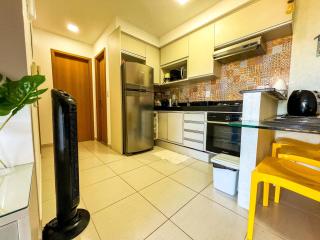 Apartamento 2 quartos - Resort Cupe Beach Living - Melhor Resort Beira Mar de Porto de Galinhas com 22 piscinas e área de lazer completa - Fica a apenas 3km do centro de Porto - 4